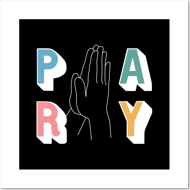 Praying Hands Wall Art by TheMoodyDecor